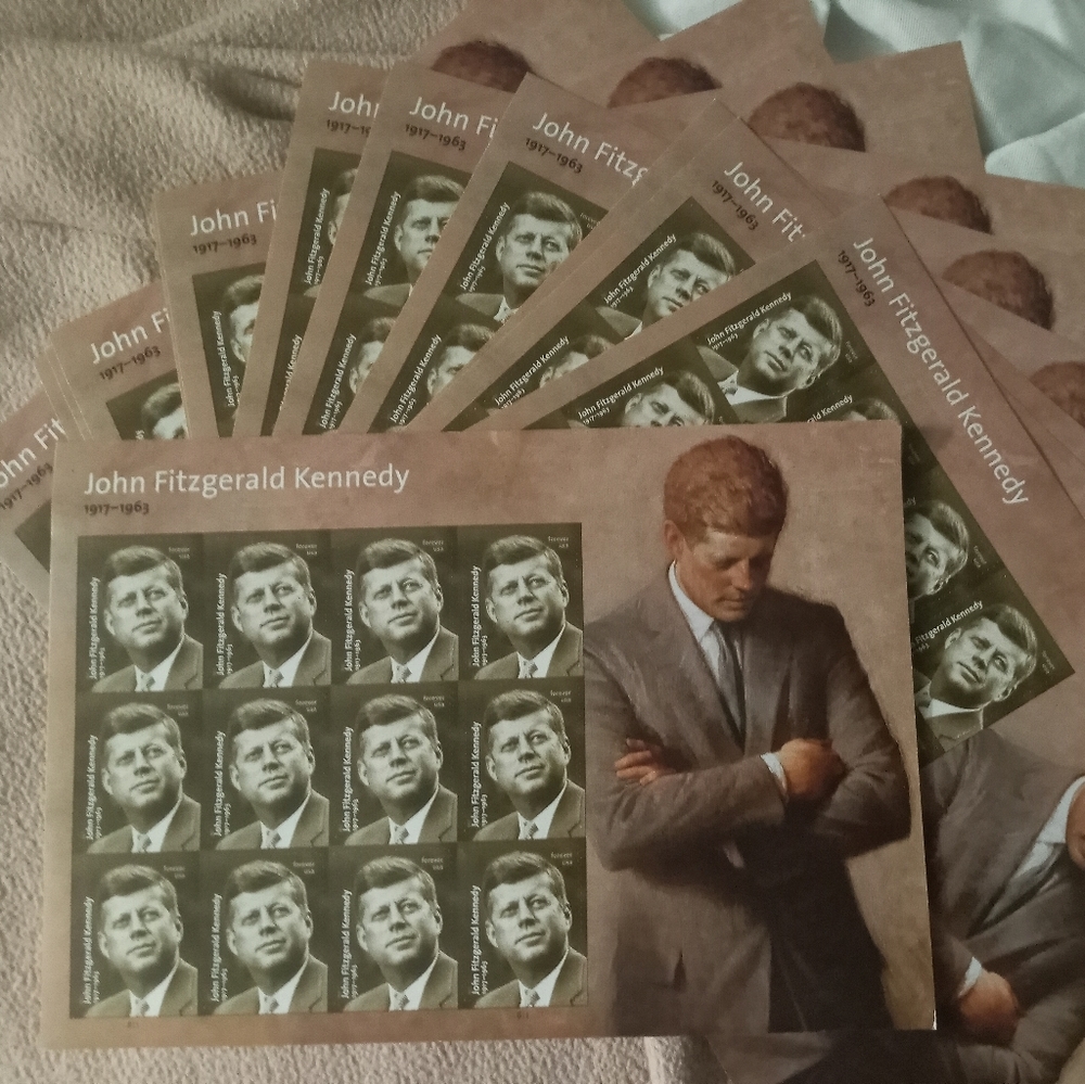 JFK forever stamps sheets collectors edition